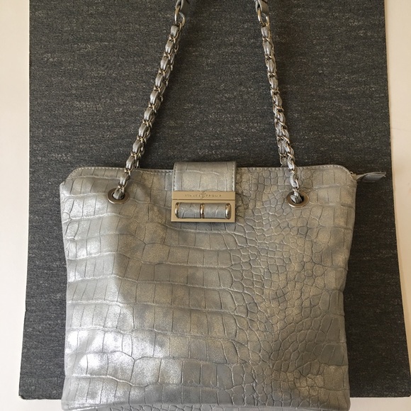 Ivanka Trump Handbags - Ivanka Trump Silver Purse